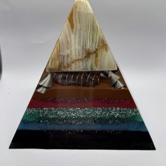 Large onyx pyramid