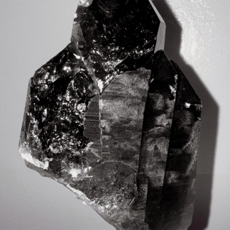 Brazilian Smokey quartz on a stand