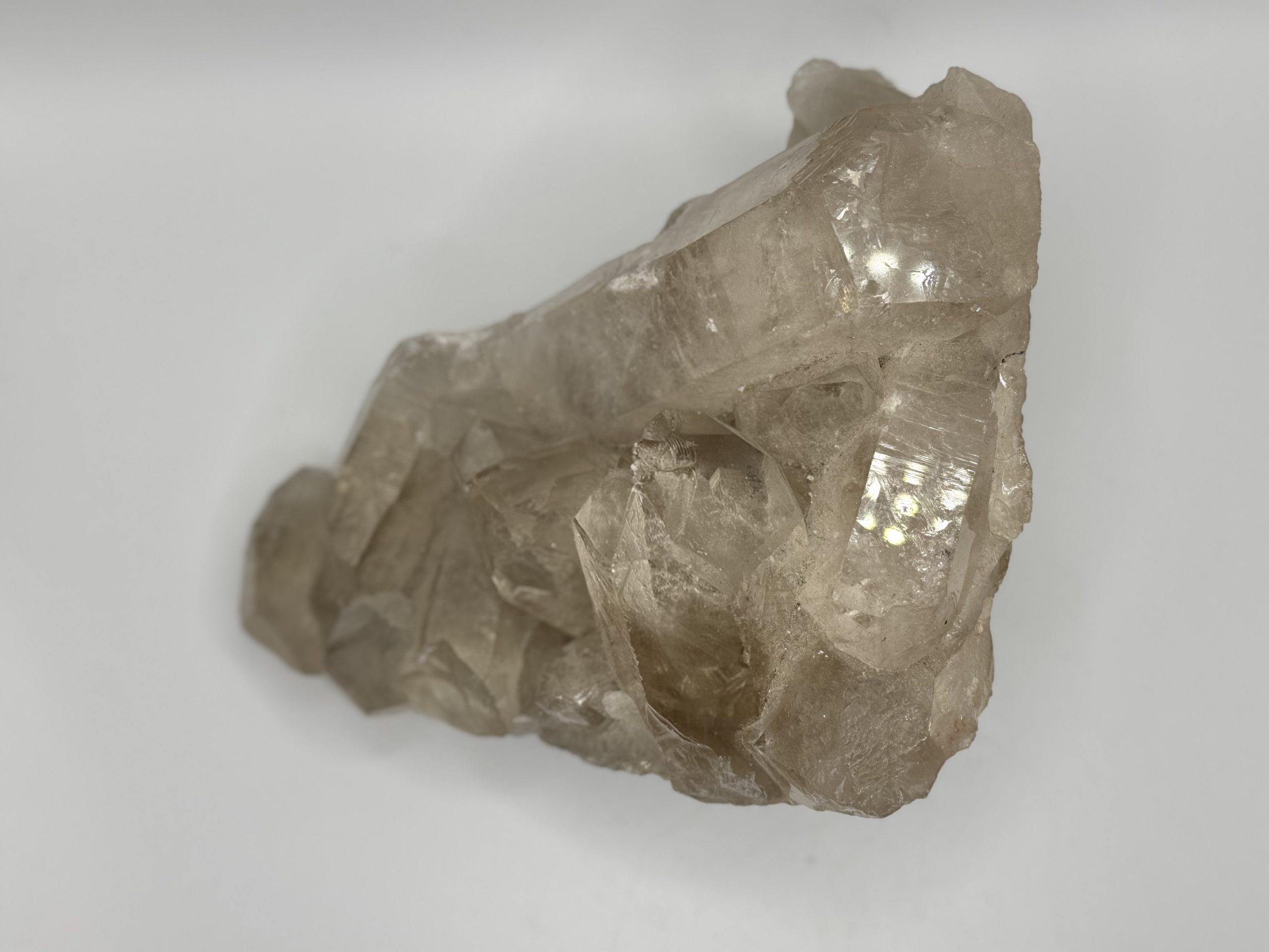 Brazilian smoky quartz plate