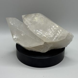 Brazilian clear Quartz double point