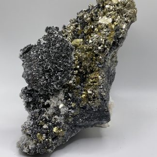 Stunning Pyrite - quartz - sphalerite