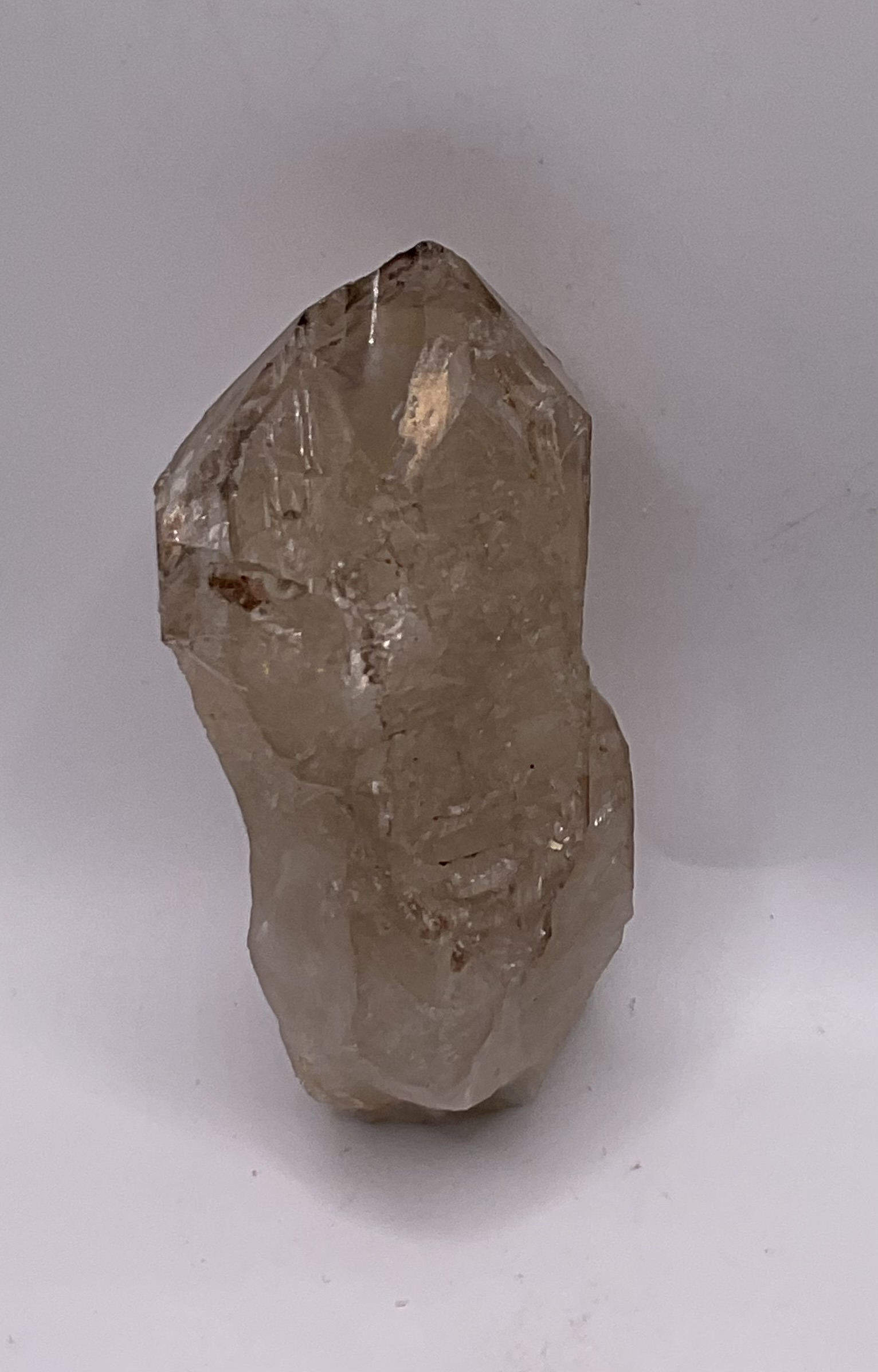 Smoky elestial quartz