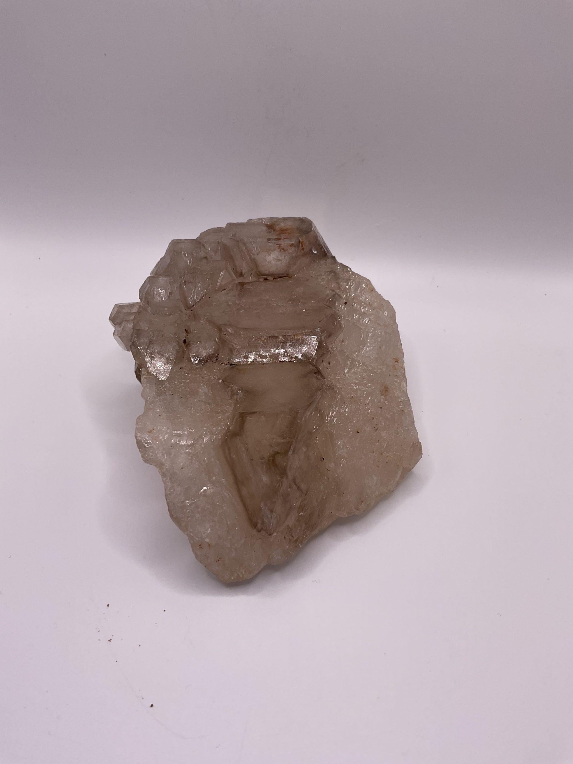 Smoky elestial quartz