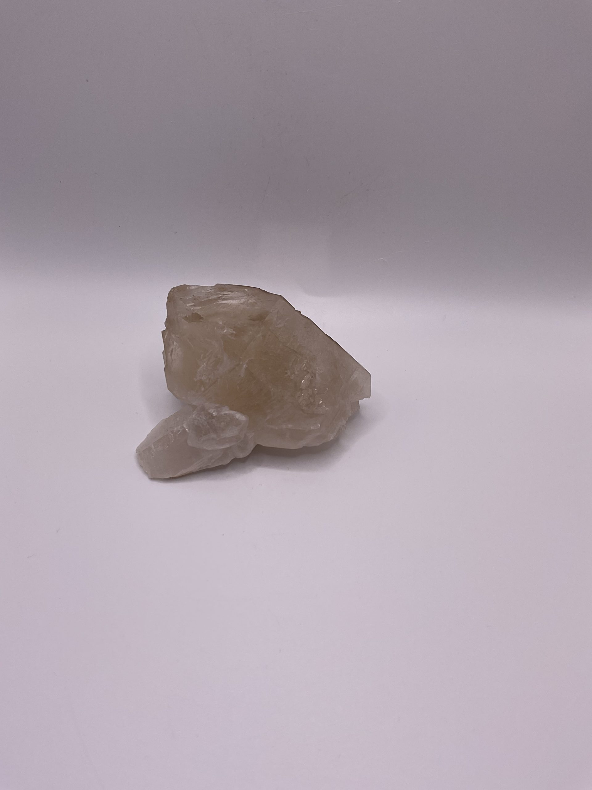 Smoky elestial quartz