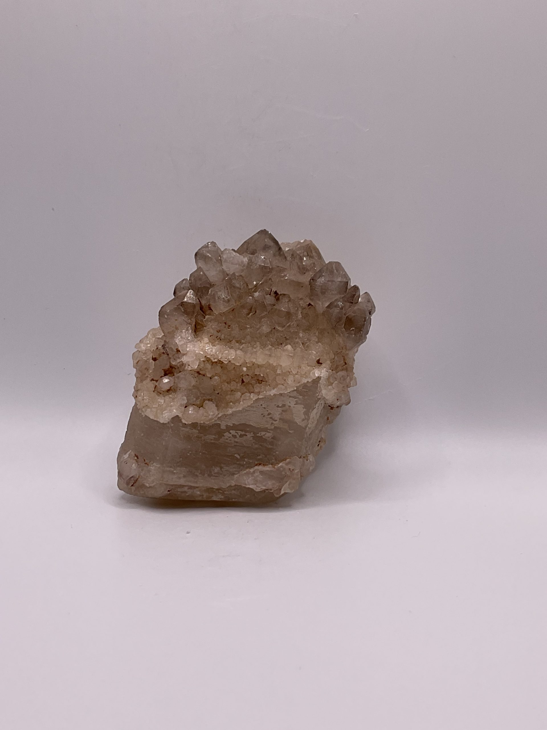 Smoky elestial quartz