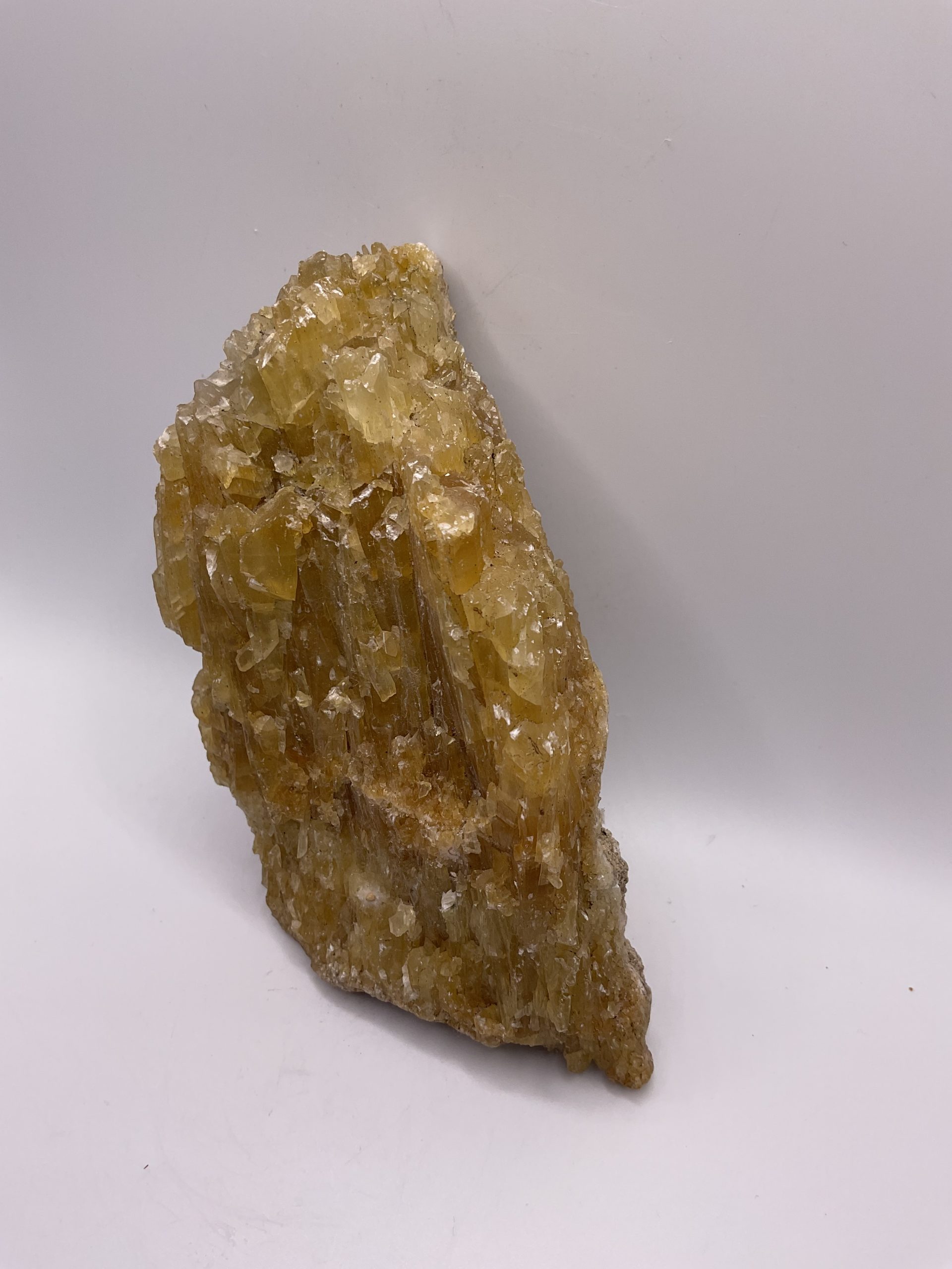Raw amber yellow calcite - Image 2